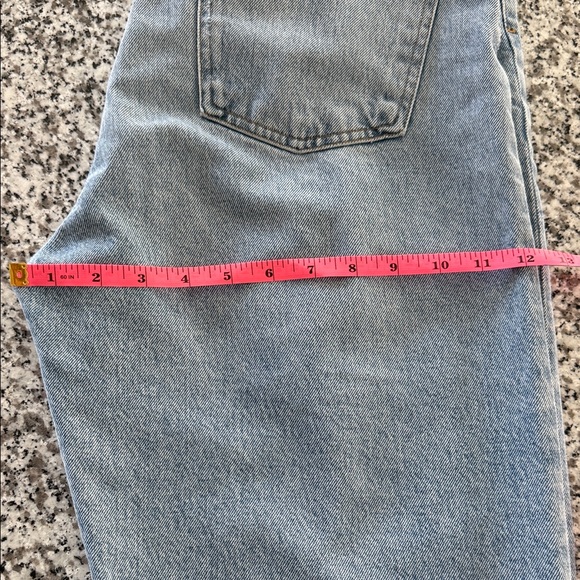 Agolde Reworked 90's Jeans Paperbag High Waisted Belted Revival Sz 27 - Picture 12 of 15